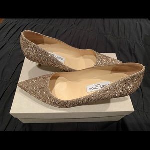 Jimmy Choo kitten heels- only wore 2 times